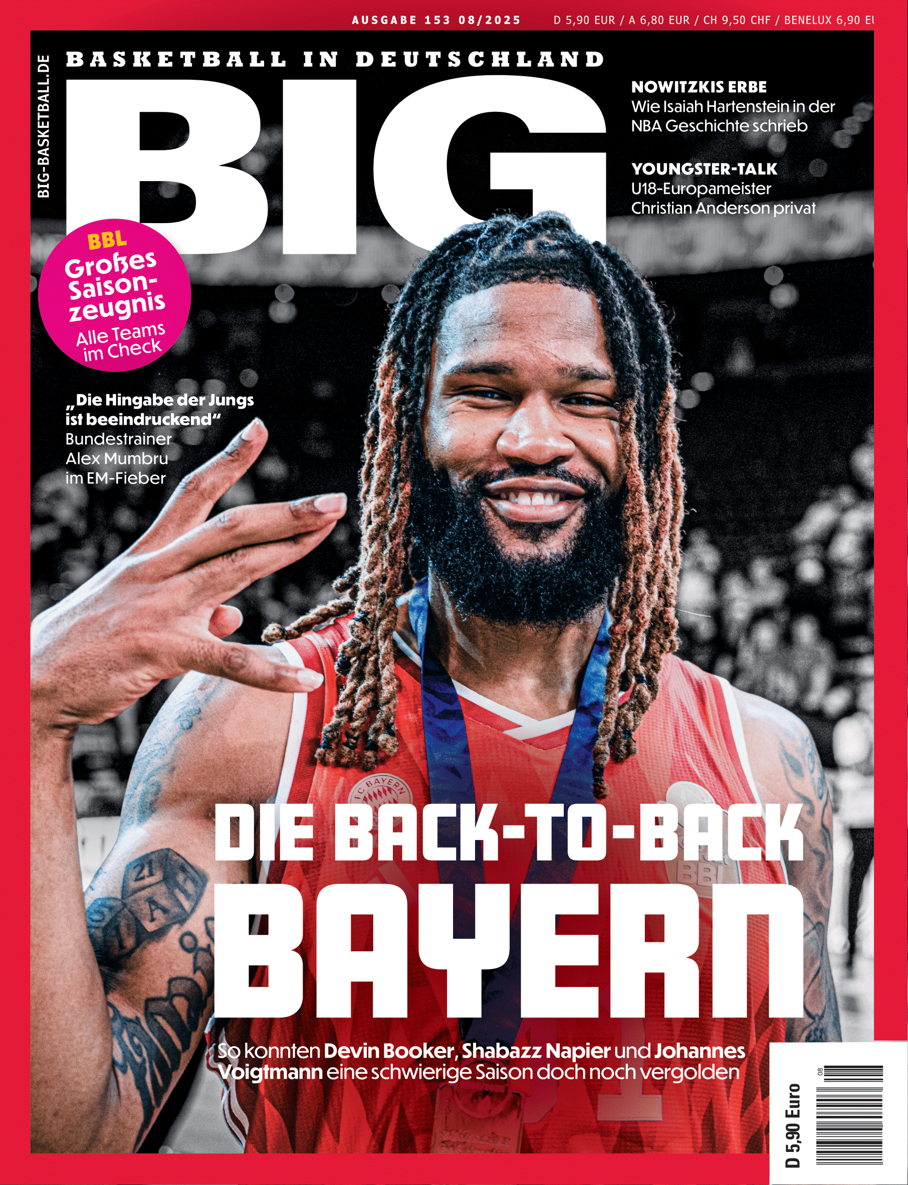 BIG #153 – Die Back-to-Back Bayern</br>So haben Booker & Co. ihre Saison vergoldet